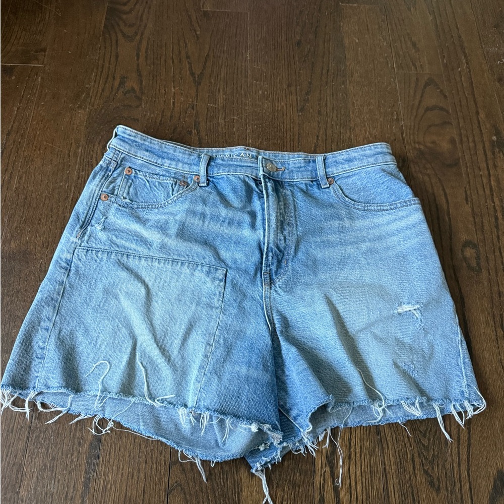 American Eagle Outfitters Light Blue Jean Shorts